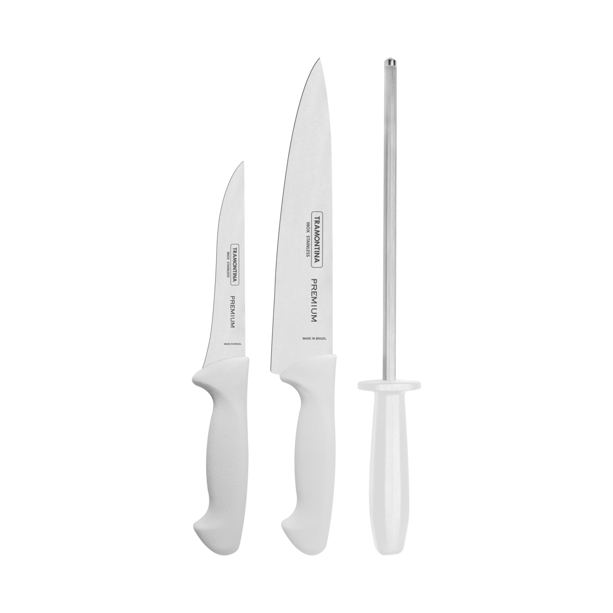 Tramontina 24499-812 3lü Bıçak+Masat Seti (Blisterli)