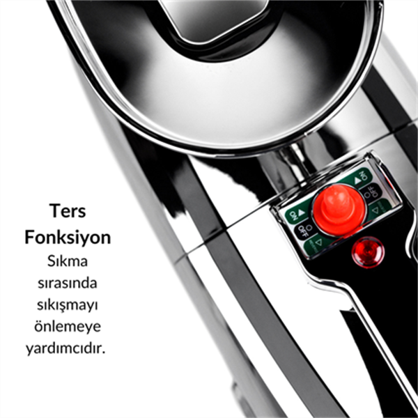 Tribest - Greenstar Elite Soğuk Sıkım Meyve Ve Sebze Sıkacağı - GSE-5050-F-Krom