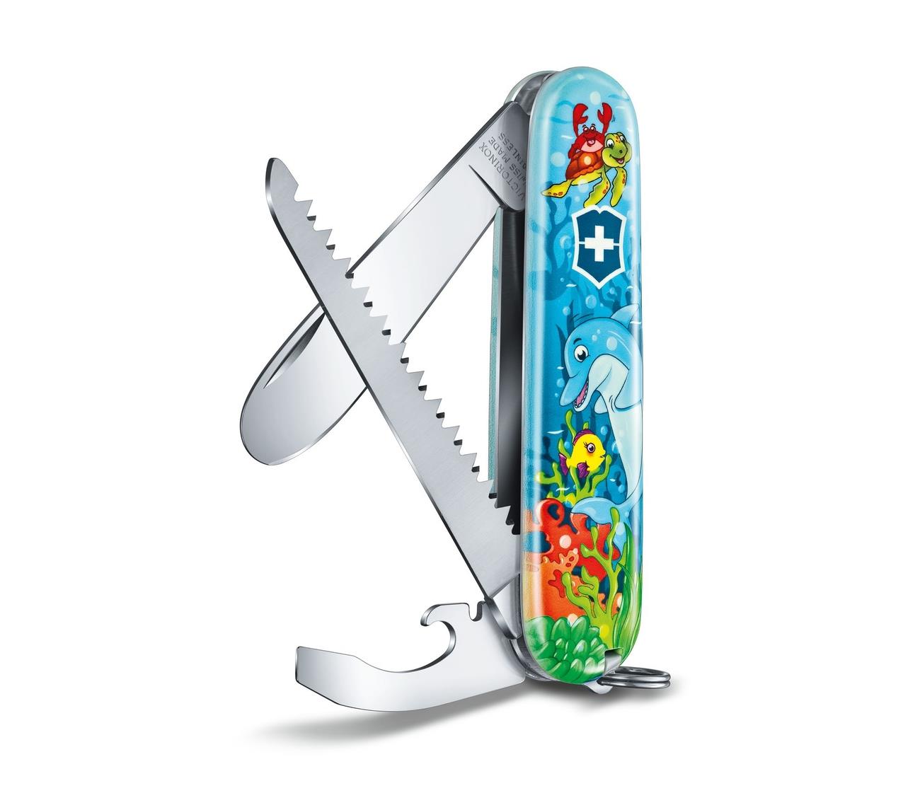 ​Victorinox 0.2373.E1 My First Victorinox Yunus Desenli Çakı ve Boyama Kitabı