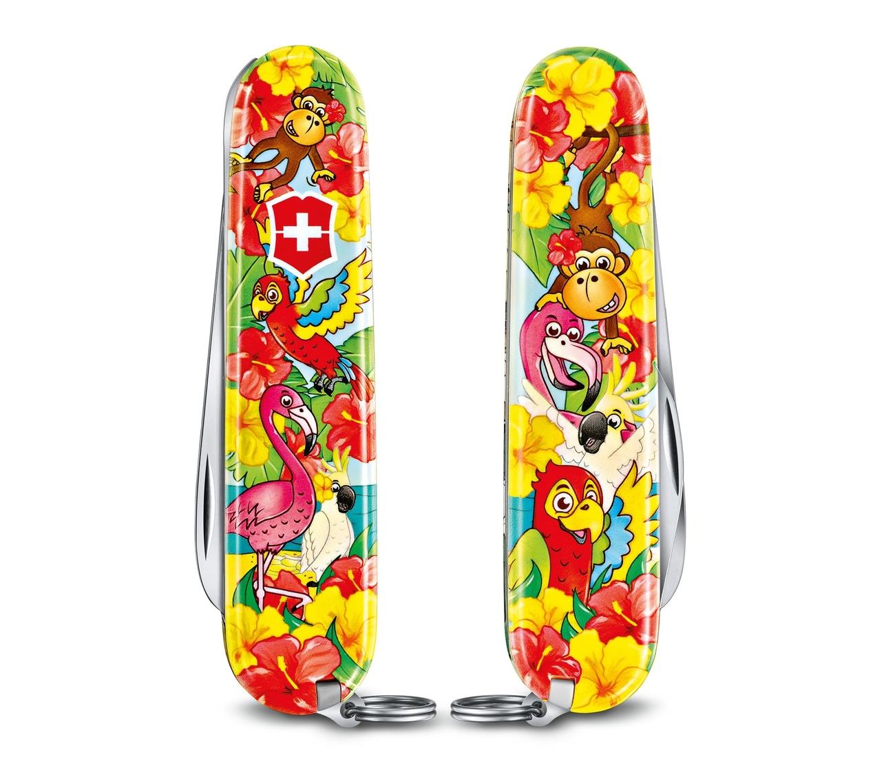 ​Victorinox 0.2373.E3 My First Victorinox Papağan Desenli Çakı ve Boyama Kitabı