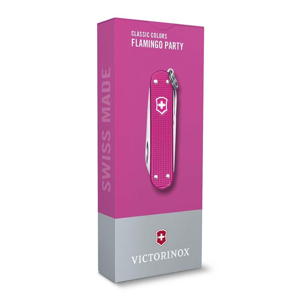 Victorinox 0.6221.251G Flamingo Party Classic Alox Çakı