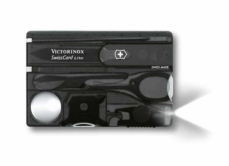 Victorinox 0.7333.T3 SwissCard Lite Onyx