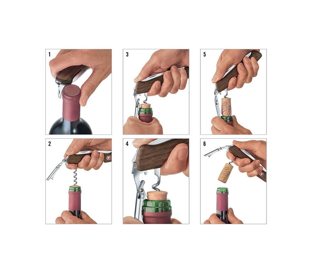 Victorinox 0.9701.64 Wine Master Zeytin Ağacı Çakı