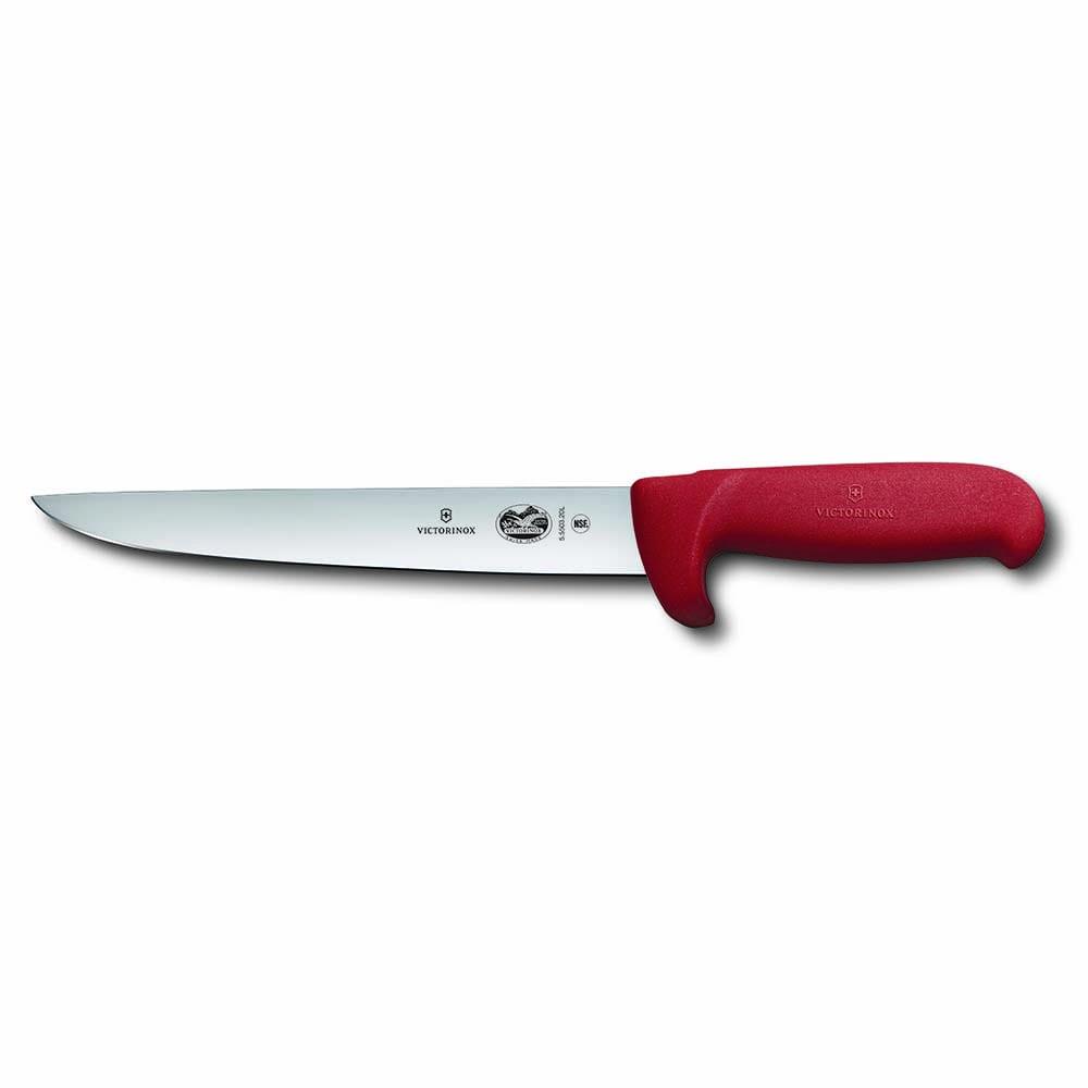 Victorinox 20cm Kırmızı Sıyırma Bıçağı, Parmak Korumalı