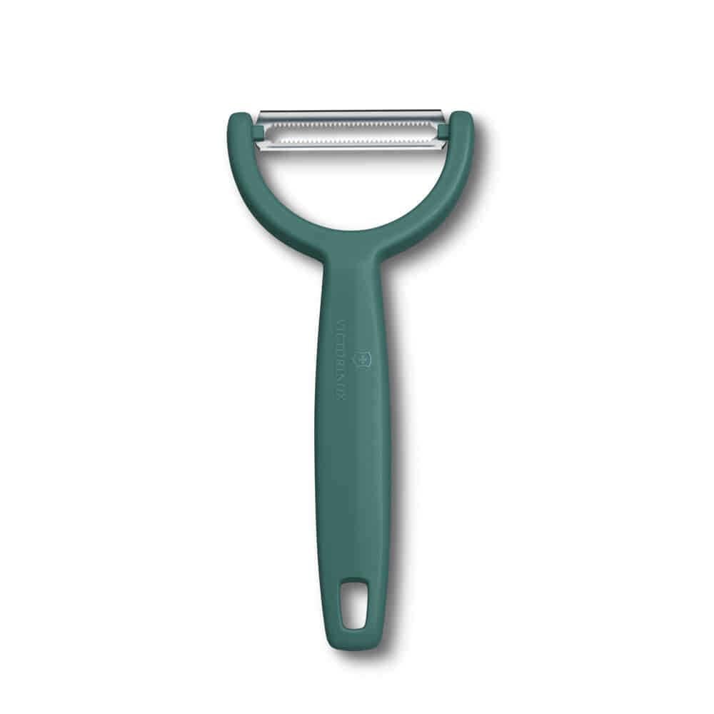 Victorinox 6.0963.4 YPSO Tırtıklı Kenar Çift Taraf Yeşil Soyacak
