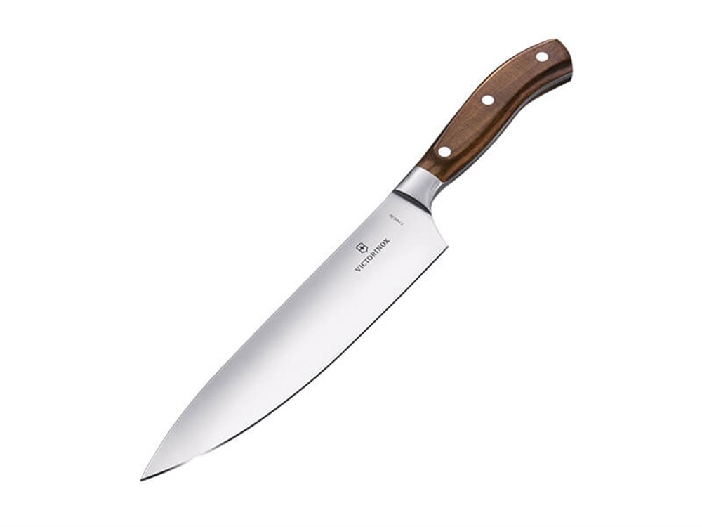 Victorinox 7.7400.22G Dövme Çelik Akağaç 22 cm Doğrama Bıçağı