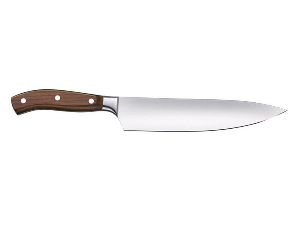 Victorinox 7.7400.22G Dövme Çelik Akağaç 22 cm Doğrama Bıçağı