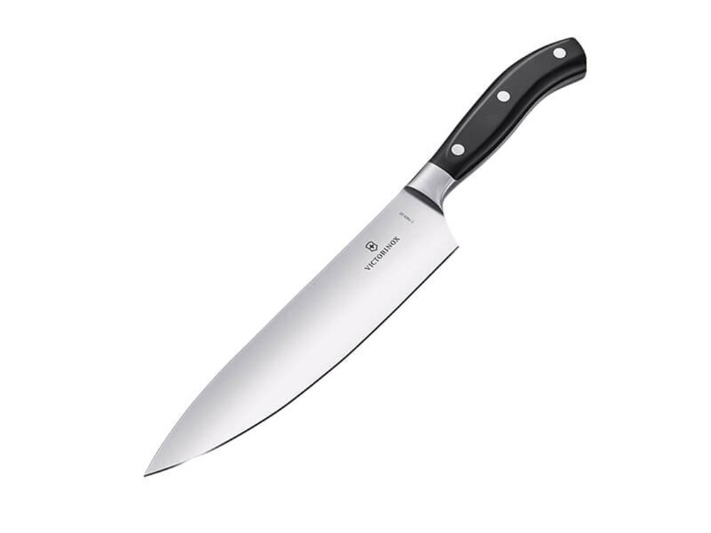 Victorinox 7.7403.22G Dövme Çelik Siyah 22 cm Doğrama Bıçağı