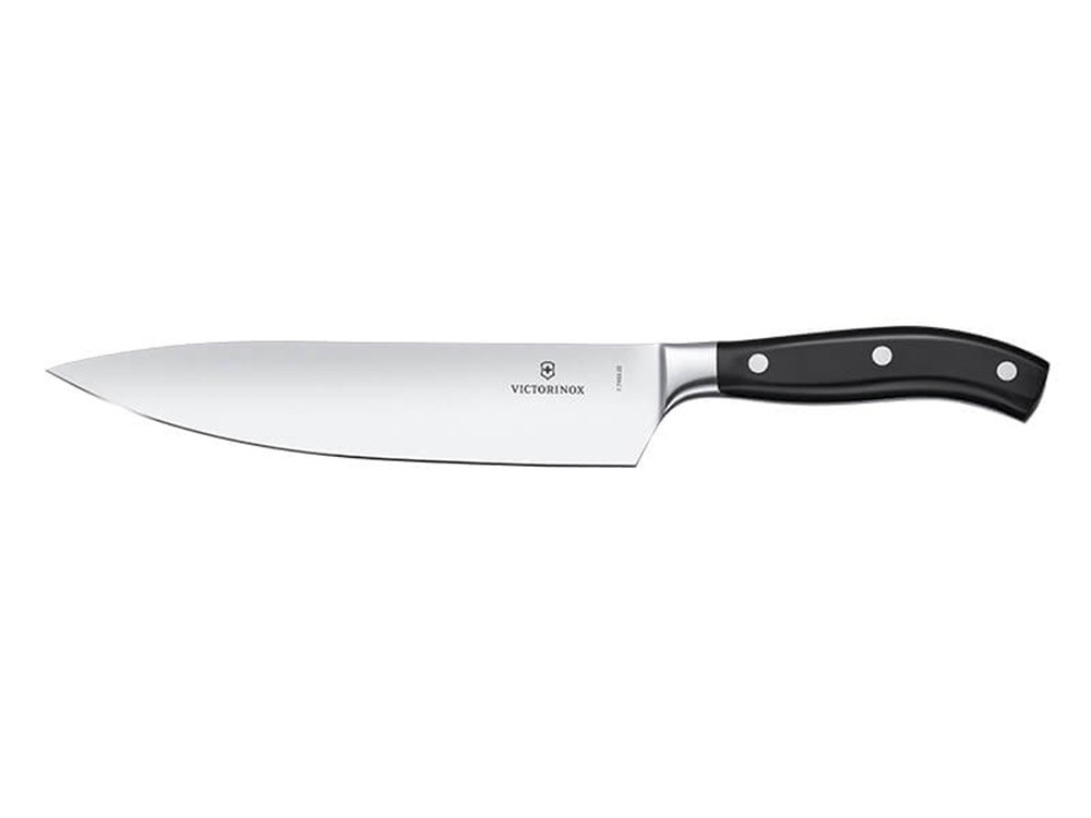 Victorinox 7.7403.22G Dövme Çelik Siyah 22 cm Doğrama Bıçağı