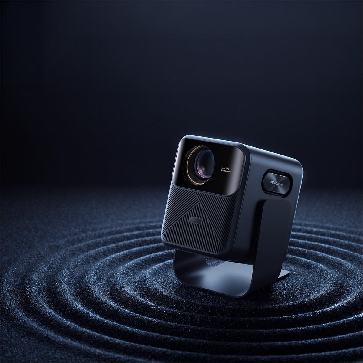 Wanbo Mozart 1S 1200 ANSI VIDAA Voice Full HD  Akıllı Projeksiyon Cihazı 4K Destekler Dahili Gimbal Stand