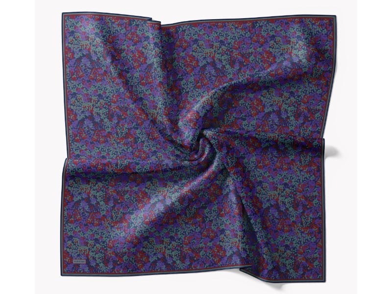 73166-06Soft Eşarp Autumn Bloom Morcivert