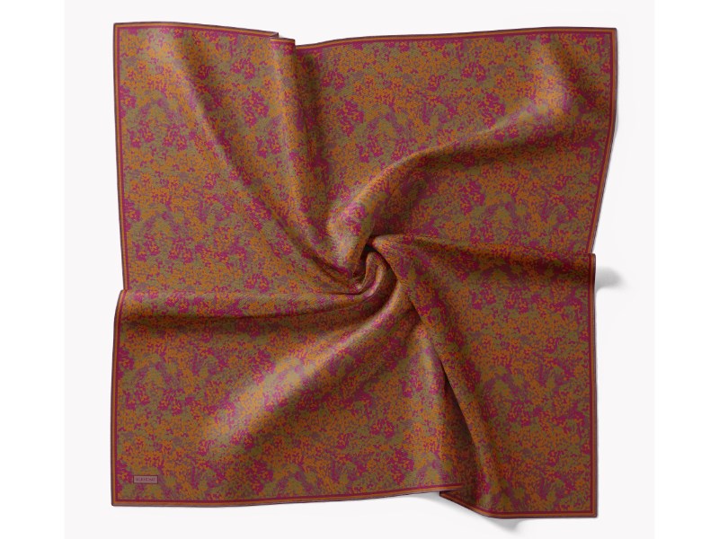73166-10Soft Eşarp Autumn Bloom Turuncu
