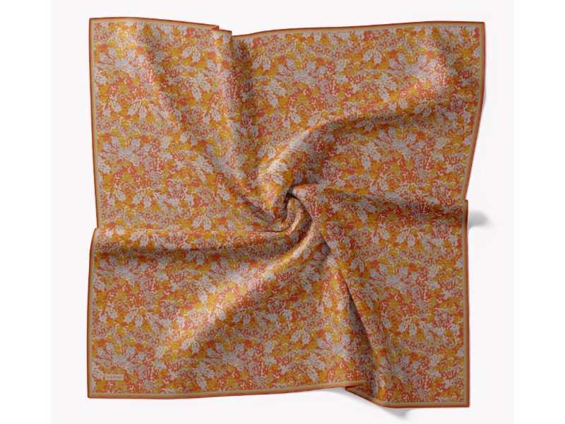 73166-20Soft Eşarp Autumn Bloom Turuncu