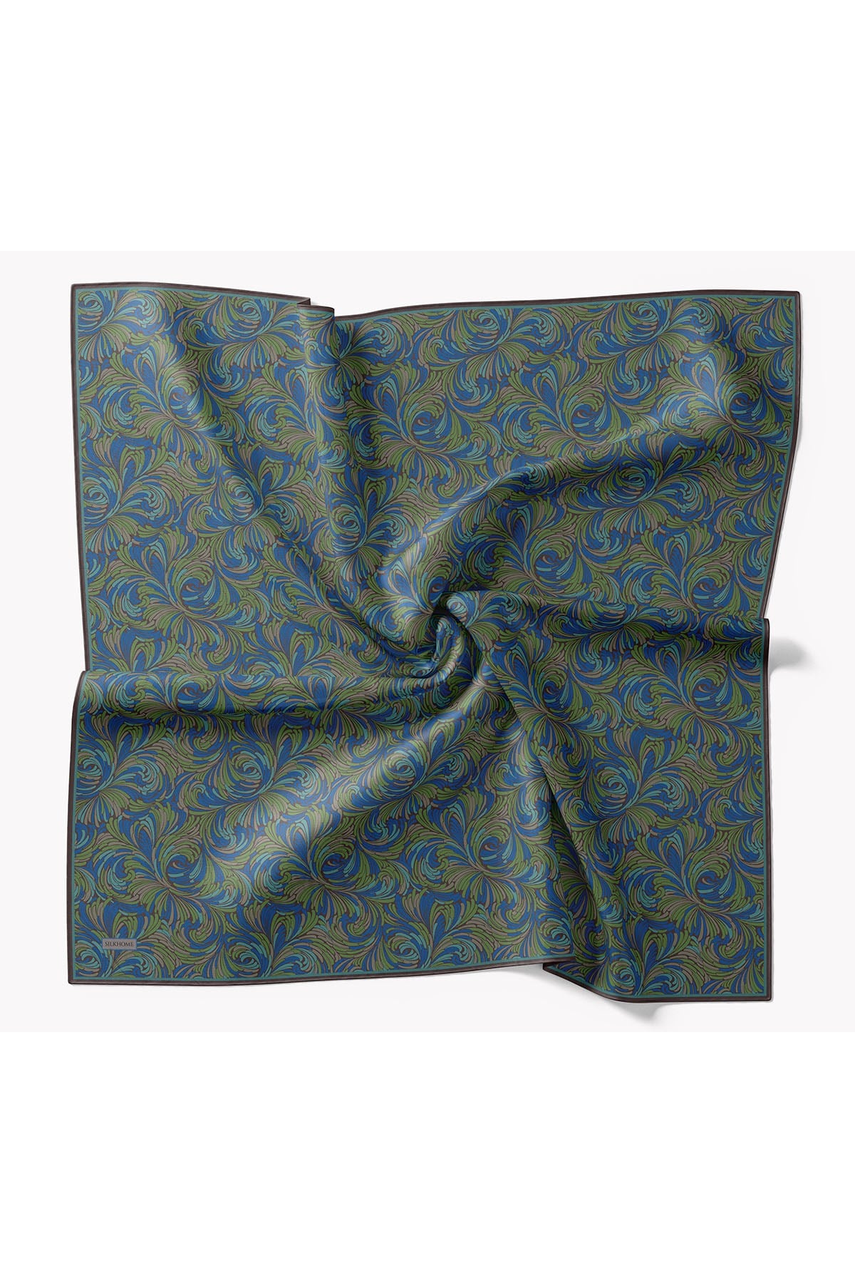 73167-11Soft Eşarp Vintage Flow Saks Mavisi