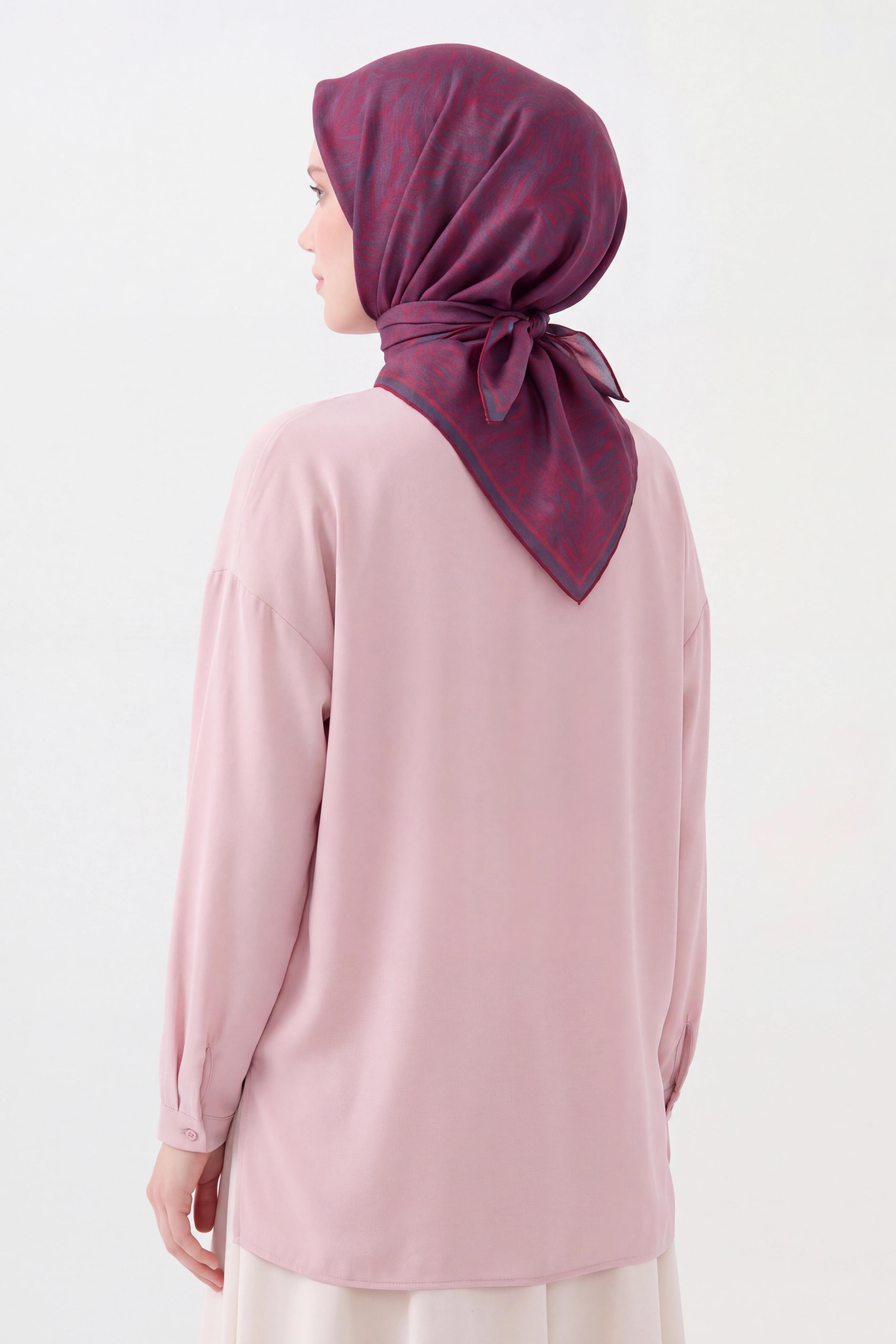 73169-18Soft Eşarp Petra Fuşya