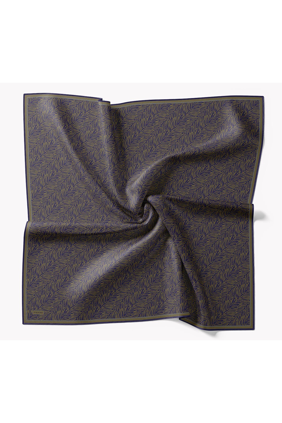 73169-19Soft Eşarp Petra Saks Mavisi
