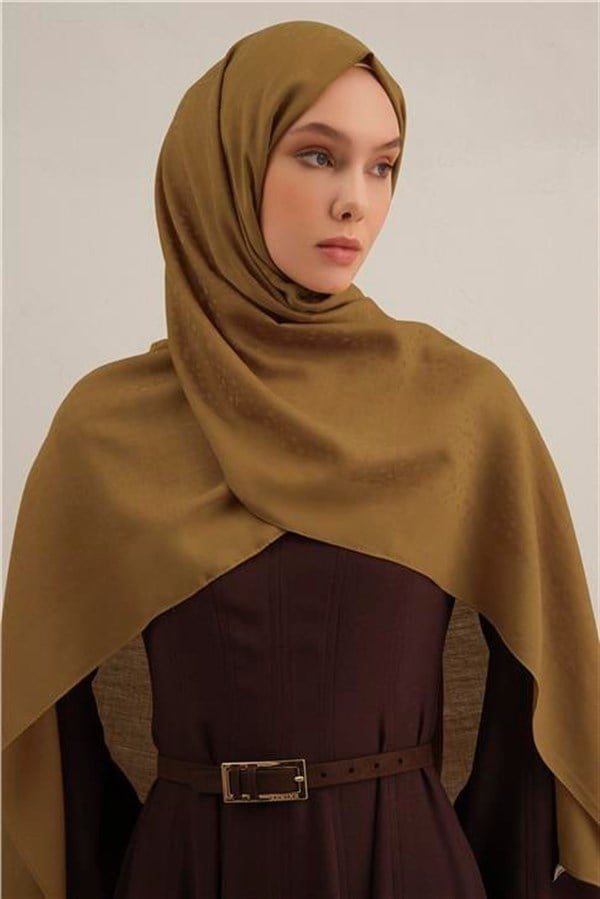 Armine Damla Desen Bambu Cotton Şal 71