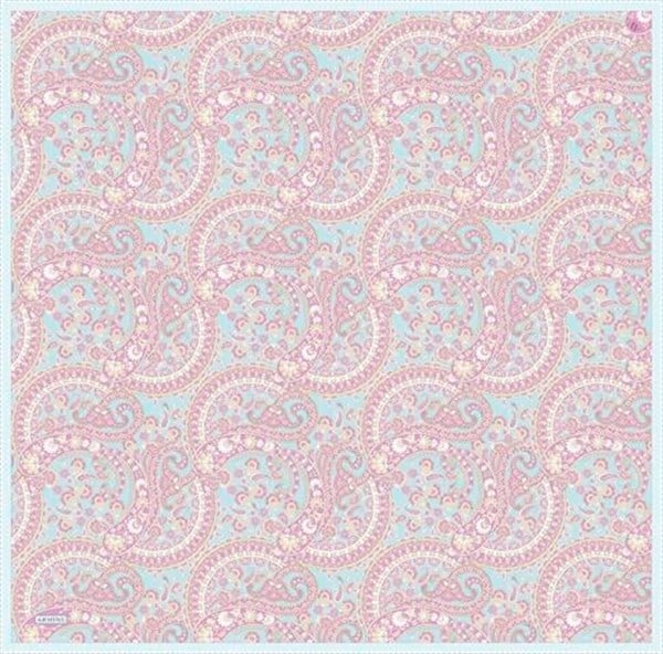Armine Etnik Desenli Saf İpek Twill Eşarp 9304D 31