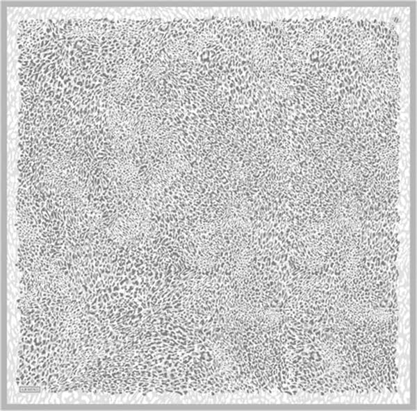 Armine Leopar Desenli Saf İpek Sura Eşarp 9352D 83