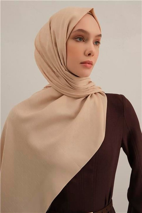 Armine Link Desen Bambu Cotton Şal 04