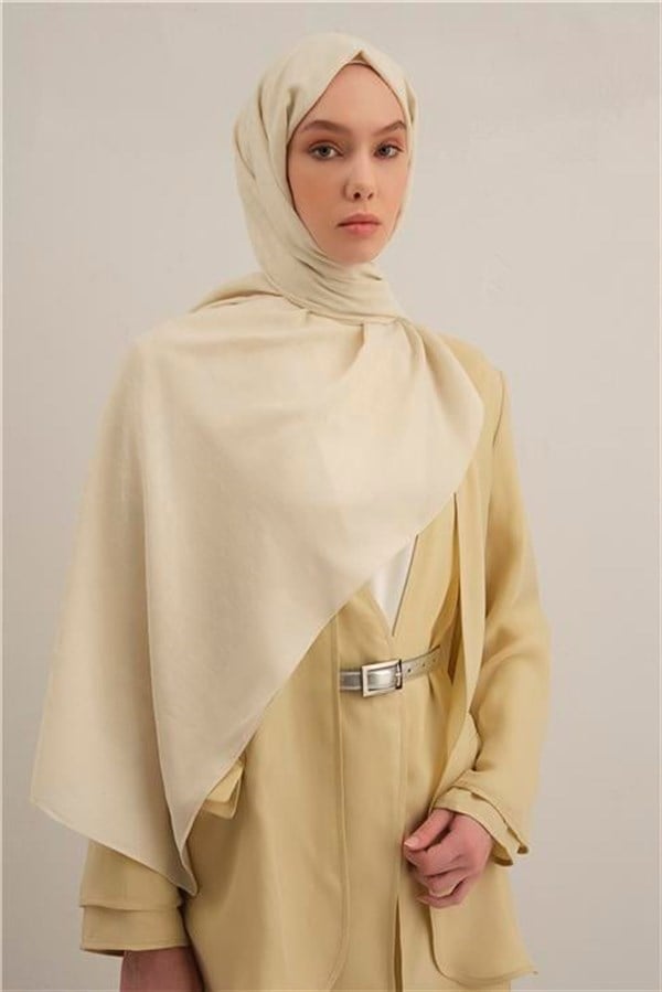 Armine Link Desen Bambu Cotton Şal 07