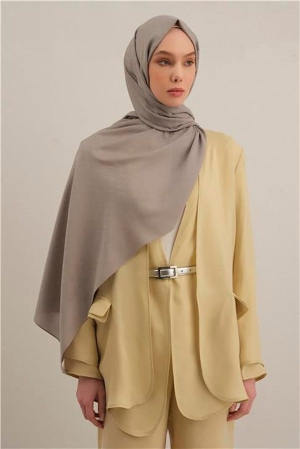 Armine Link Desen Bambu Cotton Şal 20
