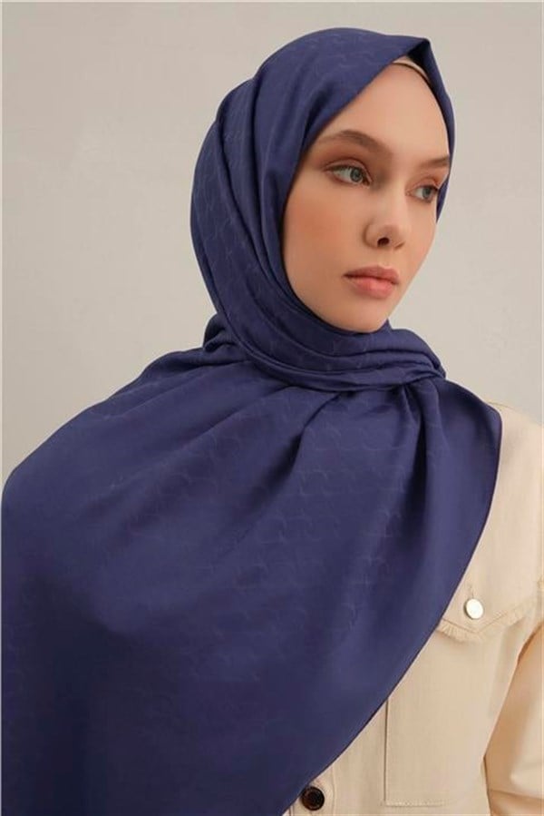 Armine Link Desen Bambu Cotton Şal 28