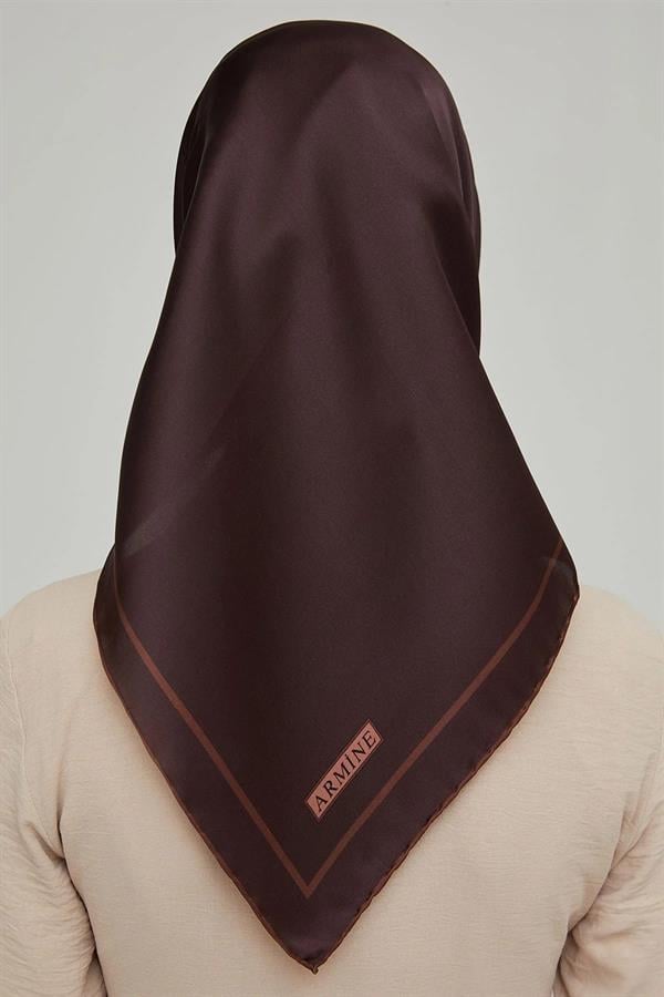Armine Nostalji Serisi İpek Twill Eşarp 8668D-13