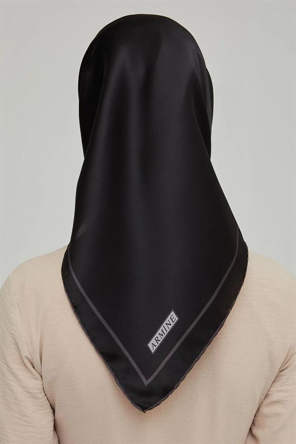 Armine Nostalji Serisi İpek Twill Eşarp 8668D-01