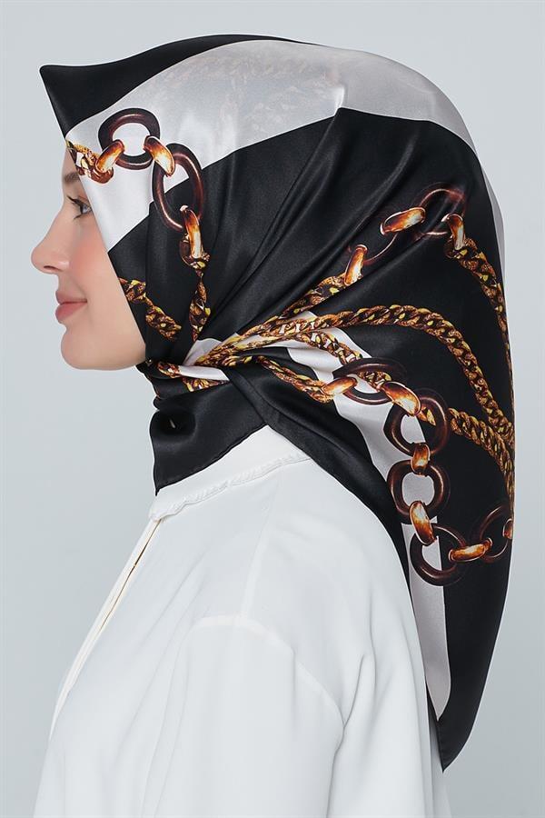 Armine Nostalji Serisi Sura İpek Eşarp 7832-20