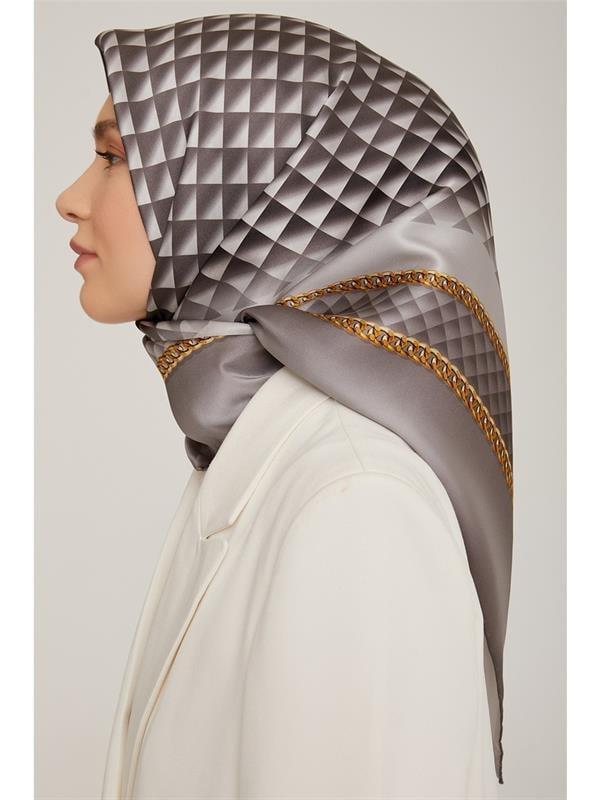 Armine Nostalji Serisi Sura İpek Eşarp 8834-34NS