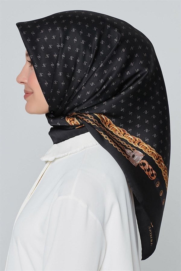 Armine Nostalji Serisi Sura İpek Eşarp 8242D-09