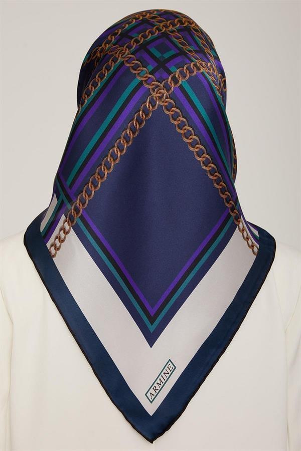 Armine Nostalji Serisi Sura İpek Eşarp 8845-52NS