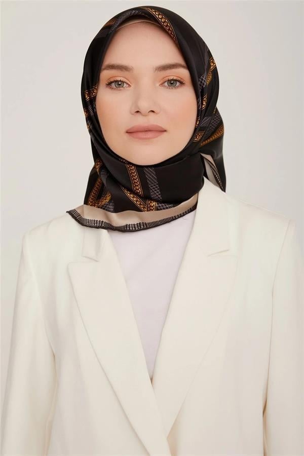 Armine Nostalji Serisi Sura İpek Eşarp 8833-09
