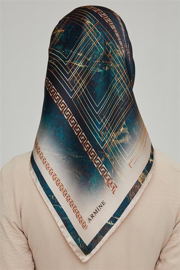 Armine Nostalji Serisi Sura İpek Eşarp 8615-04