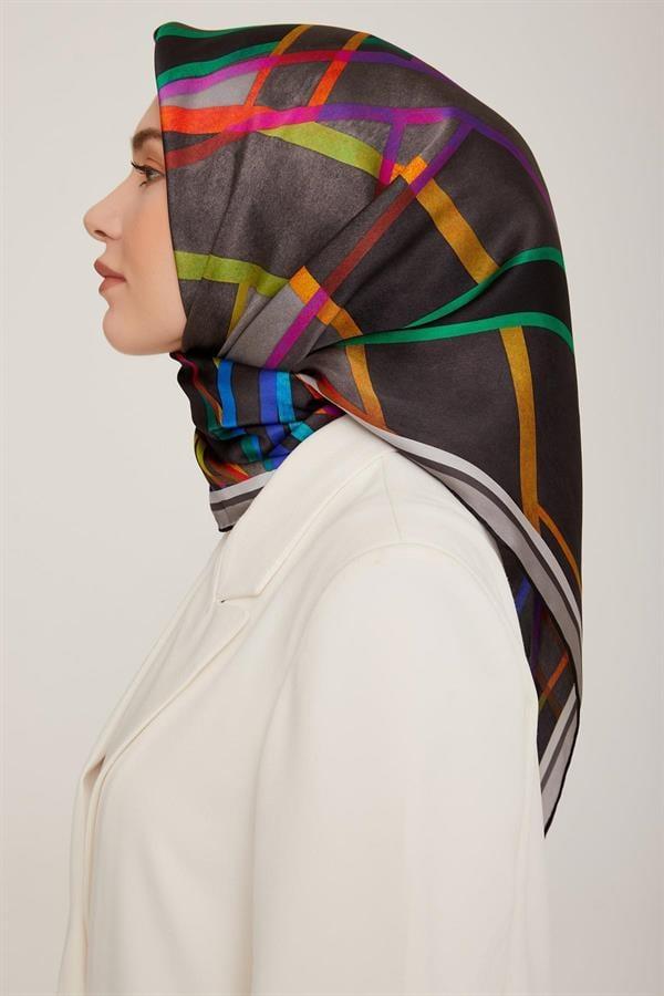 Armine Nostalji Serisi Sura İpek Eşarp 8843-07