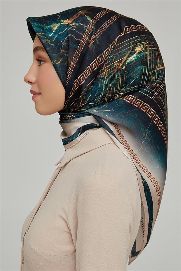 Armine Nostalji Serisi Sura İpek Eşarp 8615-04