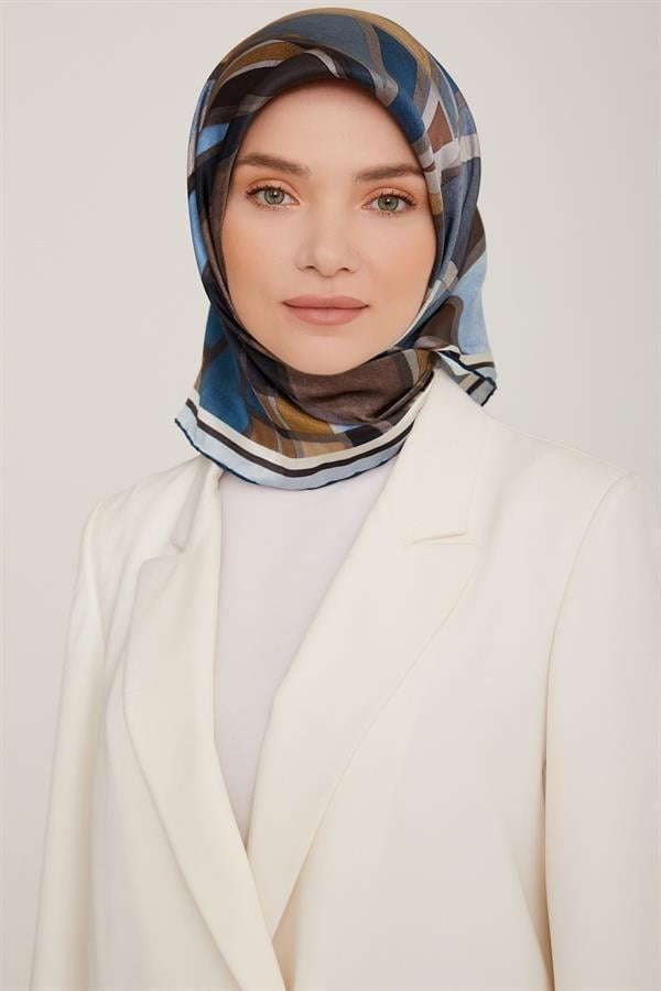 Armine Nostalji Serisi Sura İpek Eşarp 8843-38