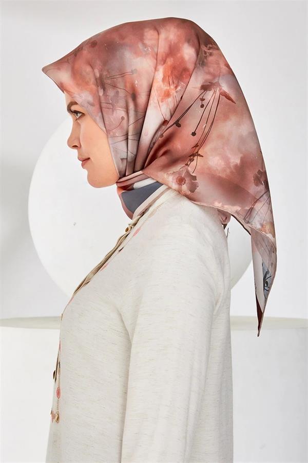 Armine Nostalji Serisi Sura İpek Eşarp 8354-80NS