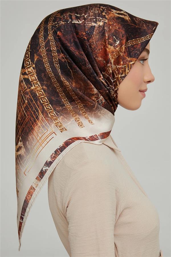 Armine Nostalji Serisi Sura İpek Eşarp 8615-03