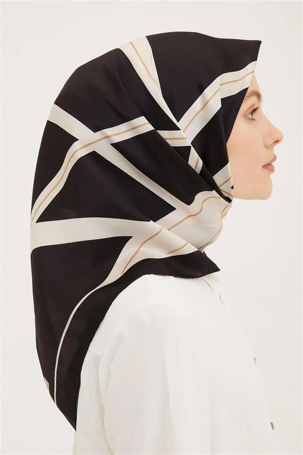 Armine Nostalji Serisi Sura İpek Eşarp 8945-01NS