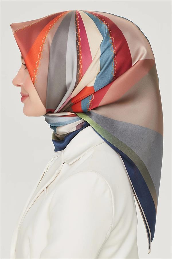 Armine Nostalji Serisi Sura İpek Eşarp 8507-33NS