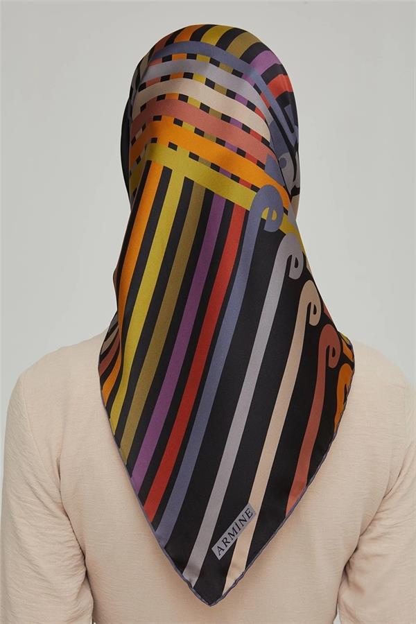 Armine Nostalji Serisi Sura İpek Eşarp 8617-09NS