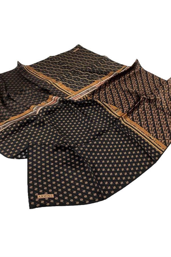 Armine Nostalji Serisi Sura İpek Eşarp 8519-01