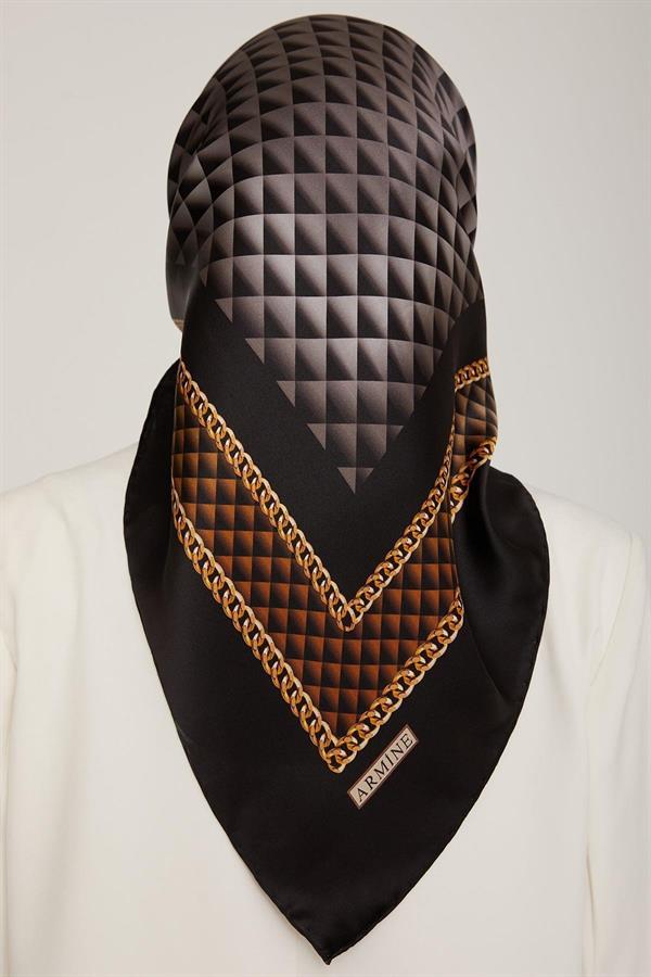 Armine Nostalji Serisi Sura İpek Eşarp 8834-32