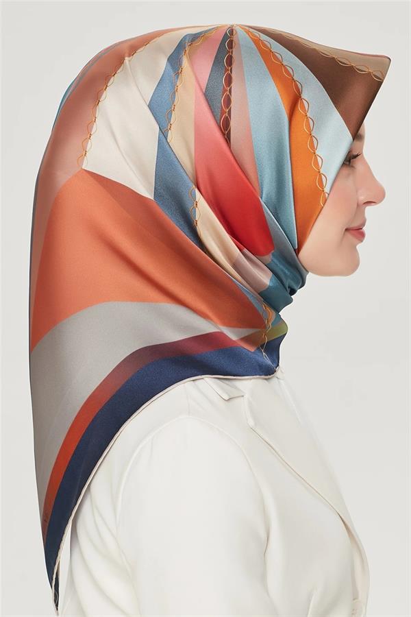 Armine Nostalji Serisi Sura İpek Eşarp 8507-33NS