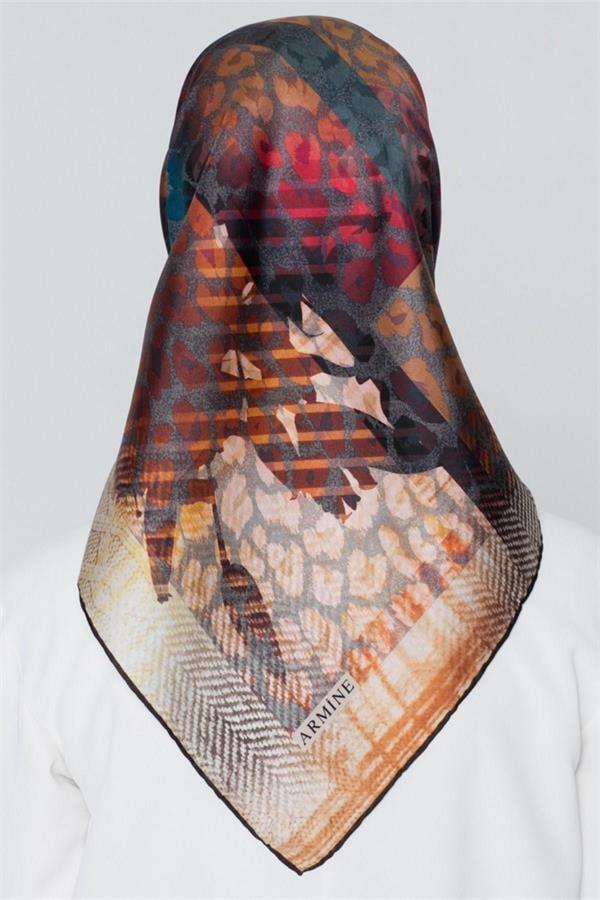 Armine Nostalji Serisi Sura İpek Eşarp 8201-31
