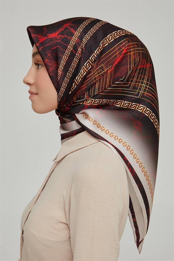 Armine Nostalji Serisi Sura İpek Eşarp 8615-05