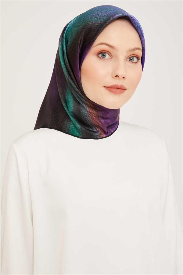 Armine Nostalji Serisi Sura İpek Eşarp 9017-33NS