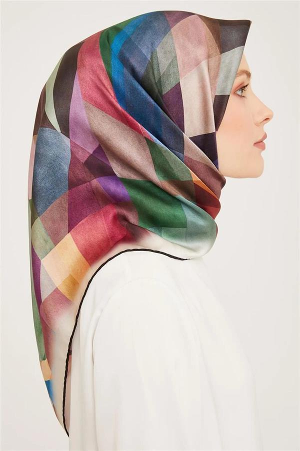 Armine Nostalji Serisi Sura İpek Eşarp 9024-01NS